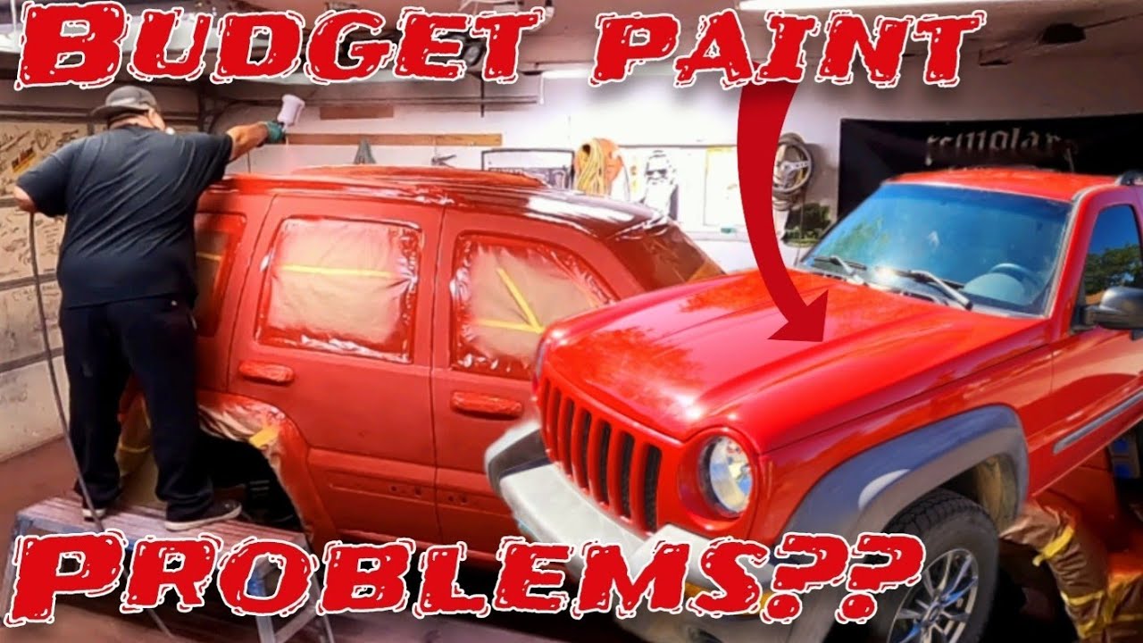 Budget Paint From Tractor Supply Jeep Liberty #tractorsupply