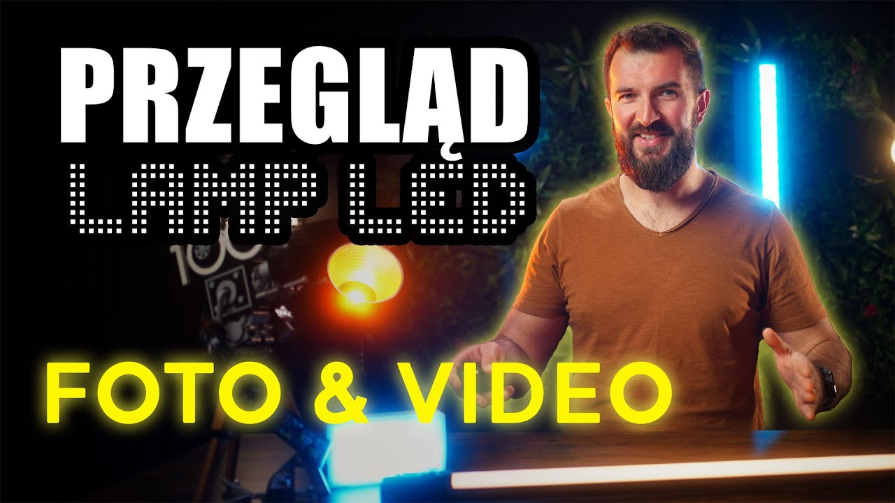 Jak wybrać lampę LED do filmu i foto? Kompletny przewodnik 2025