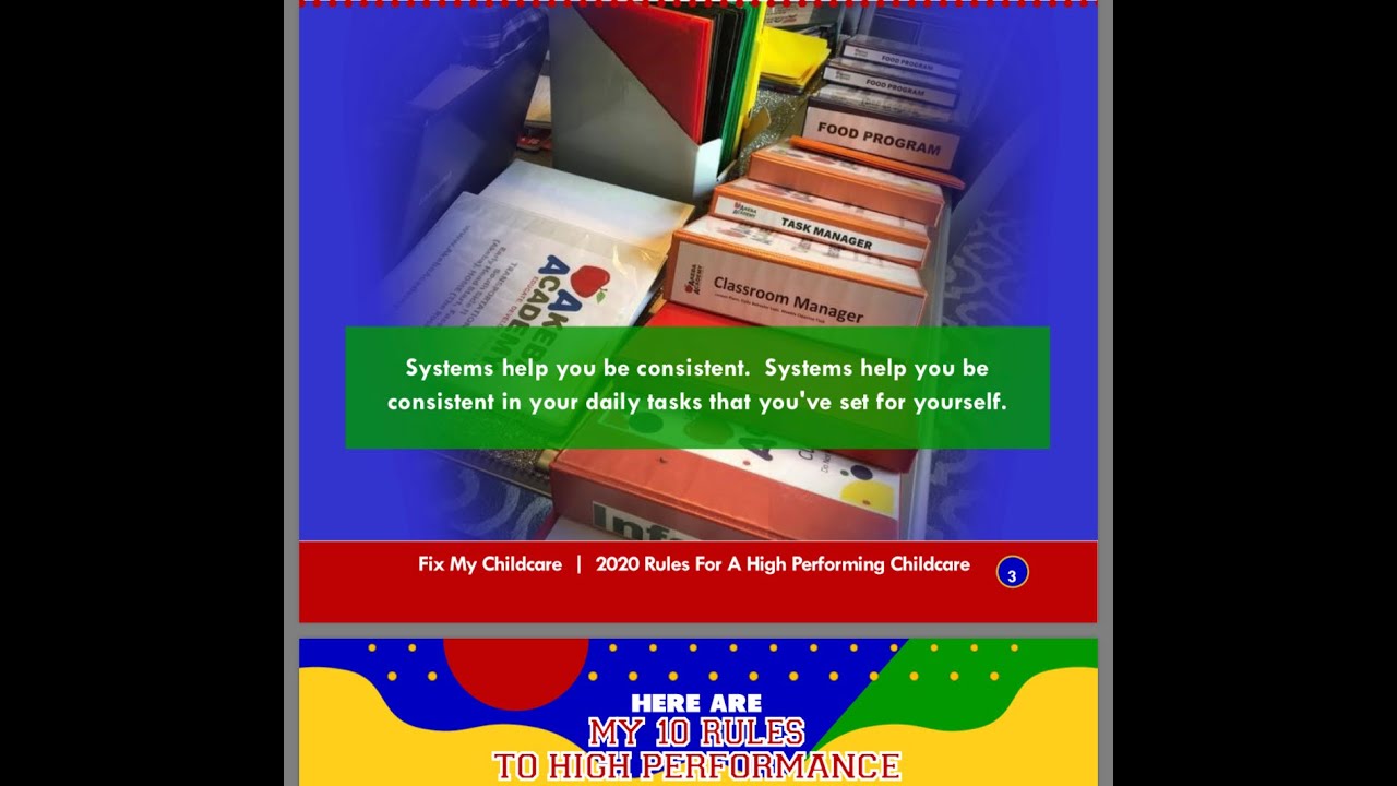 The Secret To Your  Binder Systems Working # Systems #Childcare Organization # Childcare Operations