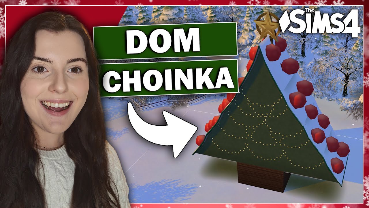 BUDUJĘ DOM W KSZTAŁCIE CHOINKI W THE SIMS 4!