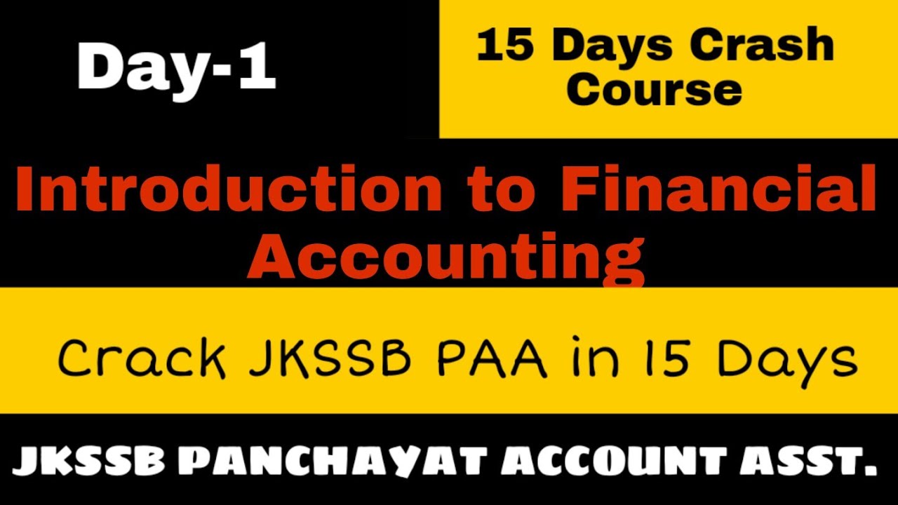 Day-1 || TOP MCQ's on Introduction to Financial Accounting and its terms by Deepak Anand Sir