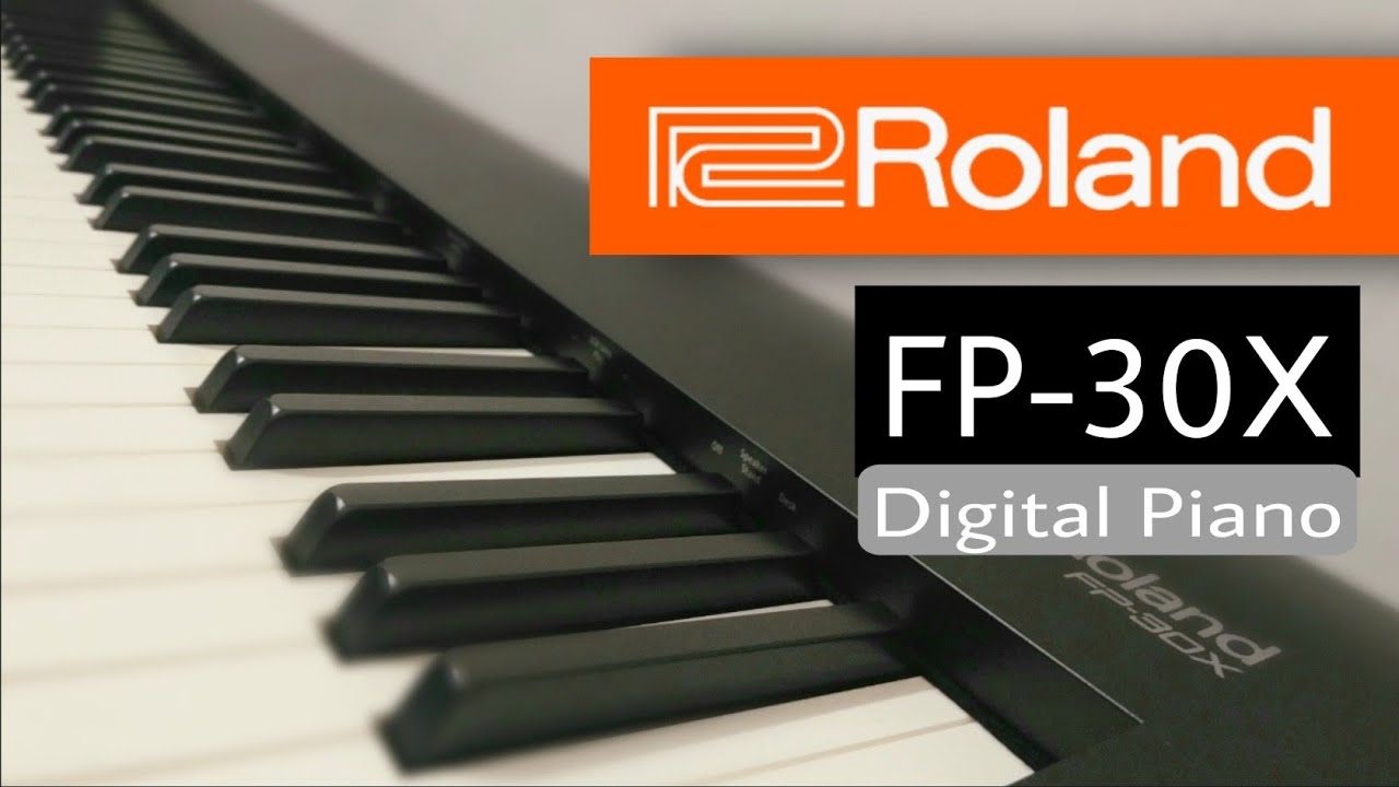 Цифровое пианино Roland FP-30X: распаковка | настройка | обзор | демонстрация