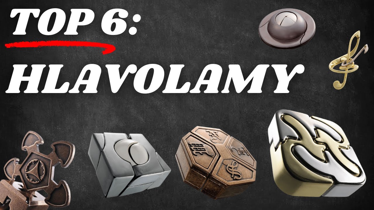 TOP 6: NEJLEPŠÍ HLAVOLAMY! 💡🧠