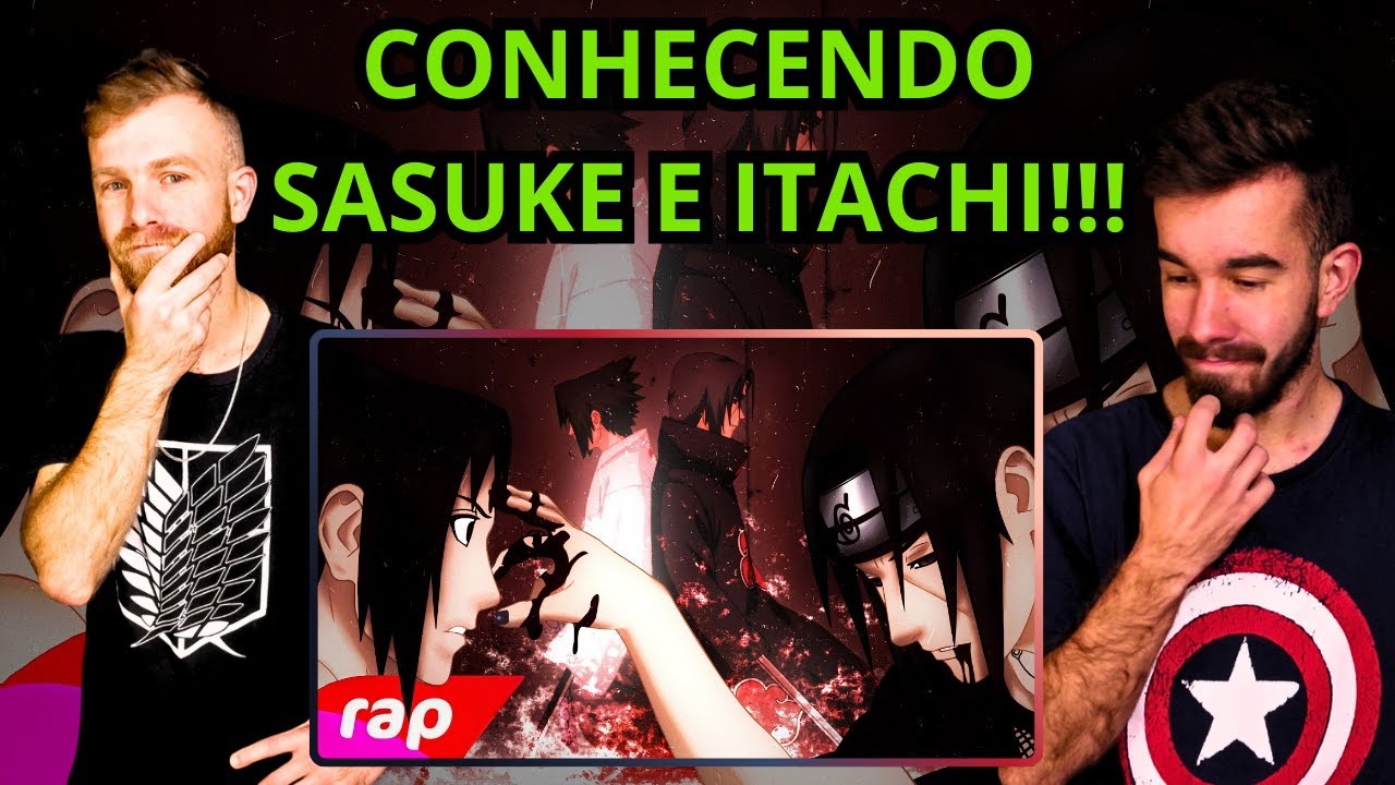 Rap do Sasuke e Itachi (Naruto) - A CANÇÃO DOS RENEGADOS | NERD HITS | REACT