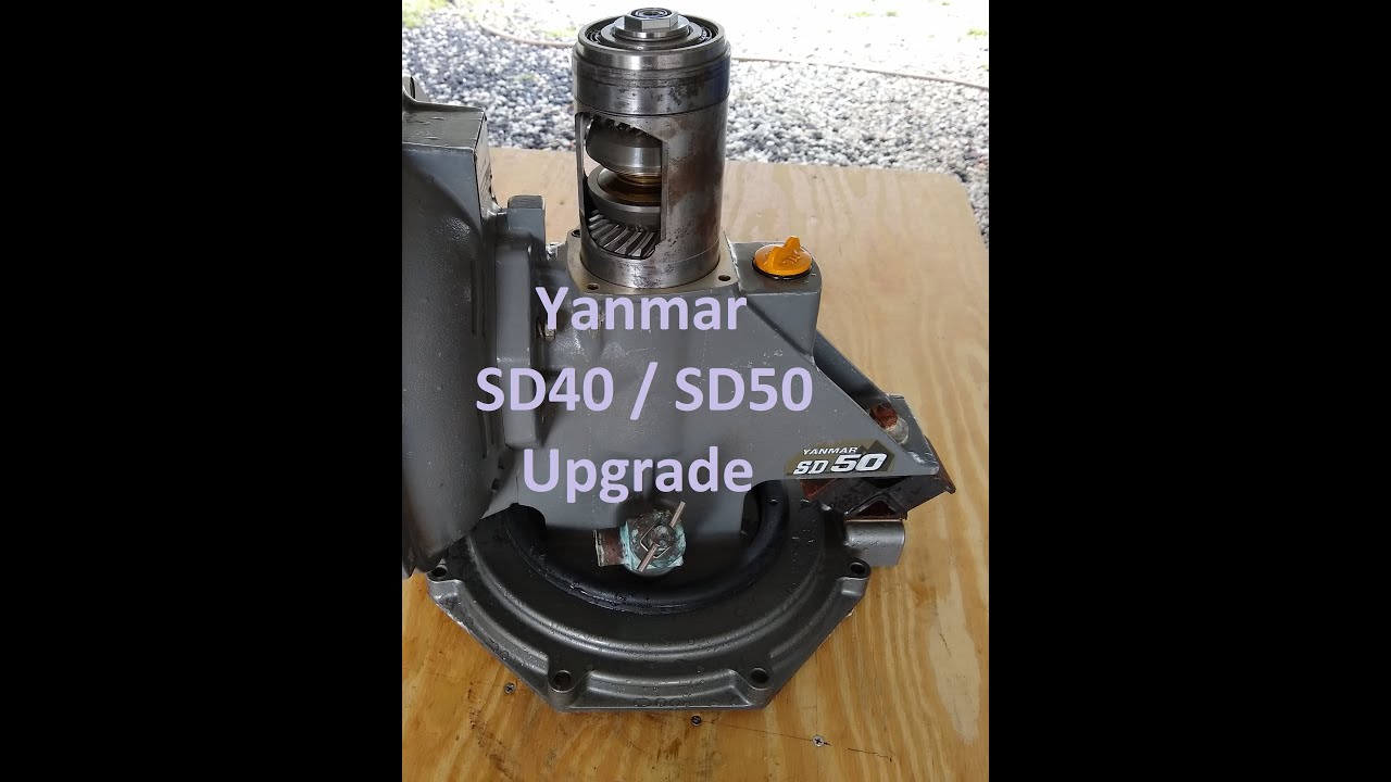 Yanmar SD40 / SD50 Saildrive Upgrade