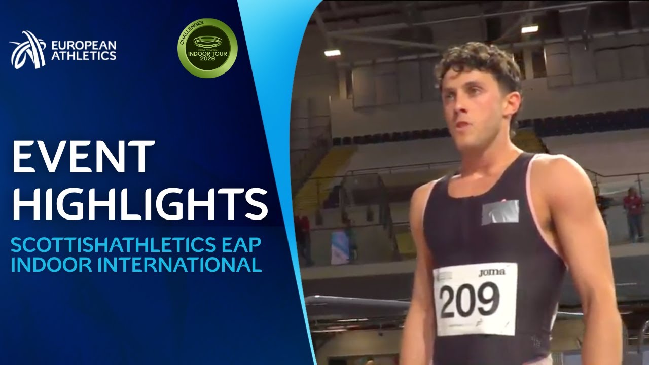 Major Upset 😲 Athletics Highlights – Scottish Athletics EAP Indoor International 🇬🇧