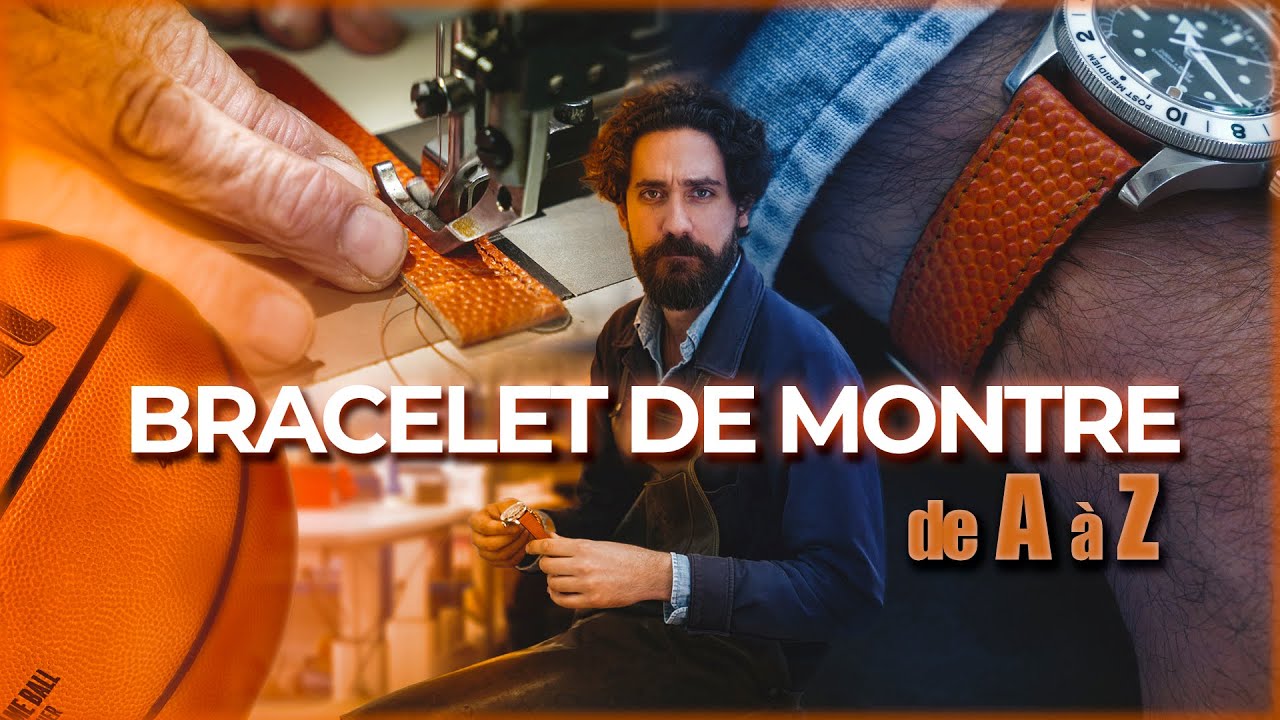 Comment faire un bracelet de montre ? Toutes les étapes, de A à Z, dans notre atelier