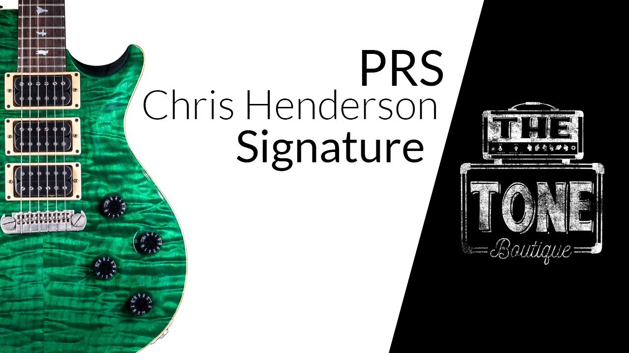 PRS Chris Henderson 10 Top