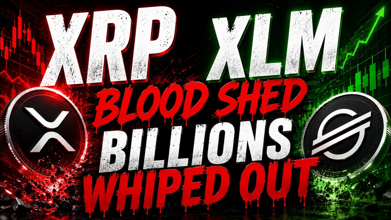 XRP & XLM THIS IS BAD! THE CRASH COULD CONTINUE!
