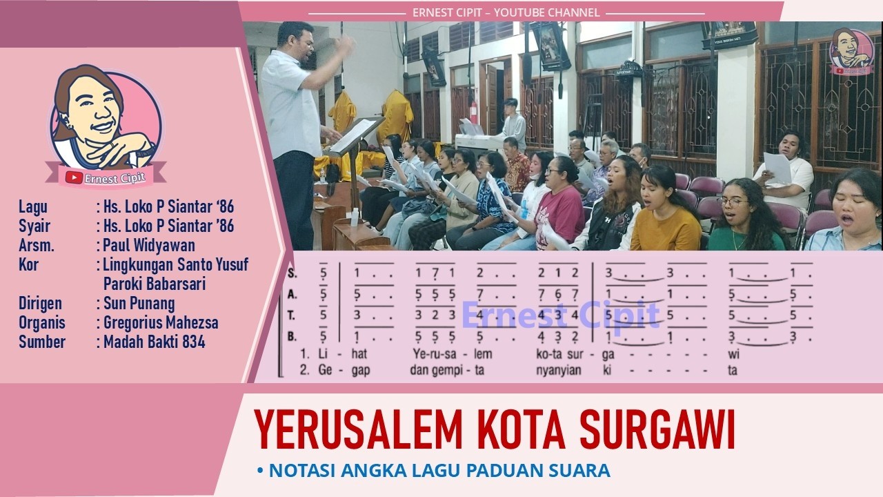 Yerusalem Kota Surgawi | Lagu Arwah | Madah Bakti 834 | Lingkungan Santo Yusuf