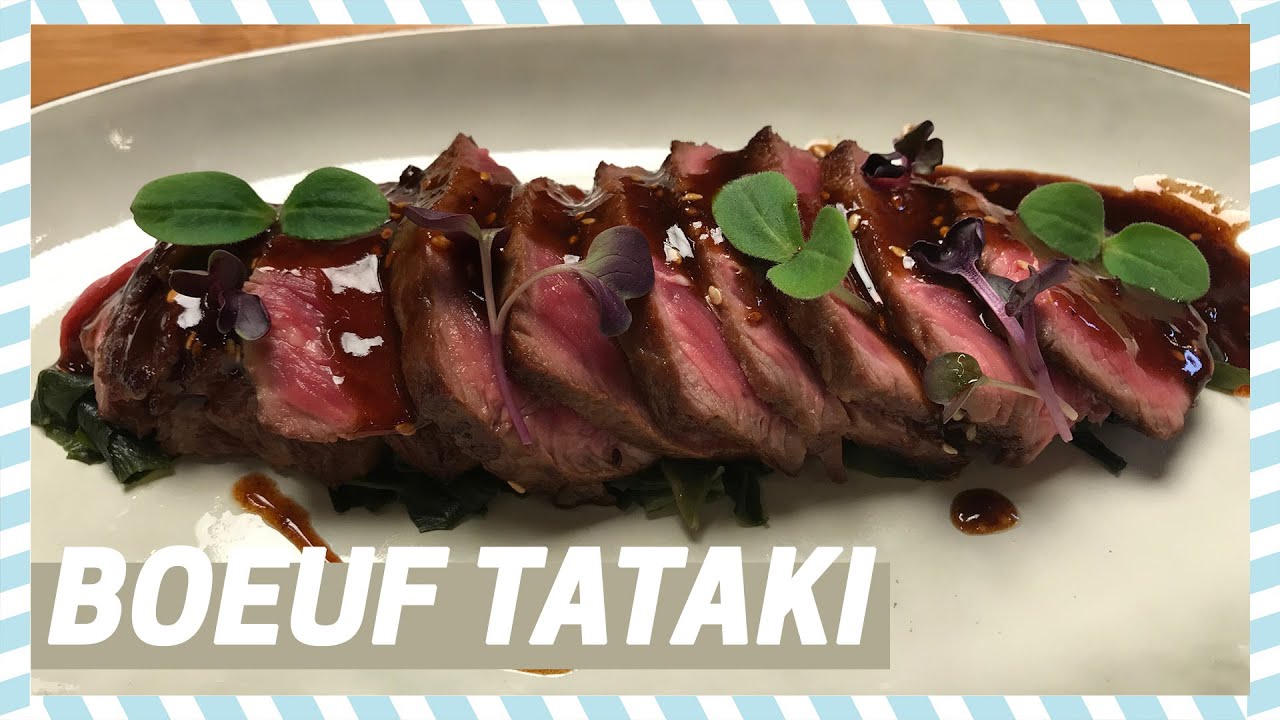 Tataki de boeuf 🥩 | Le tuto | Max & Fanny