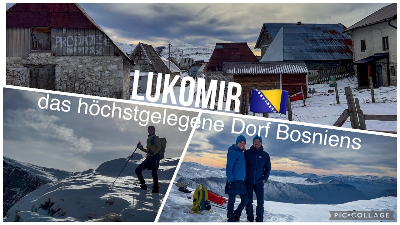 Bosnien - über den Obalj nach Lukomir
