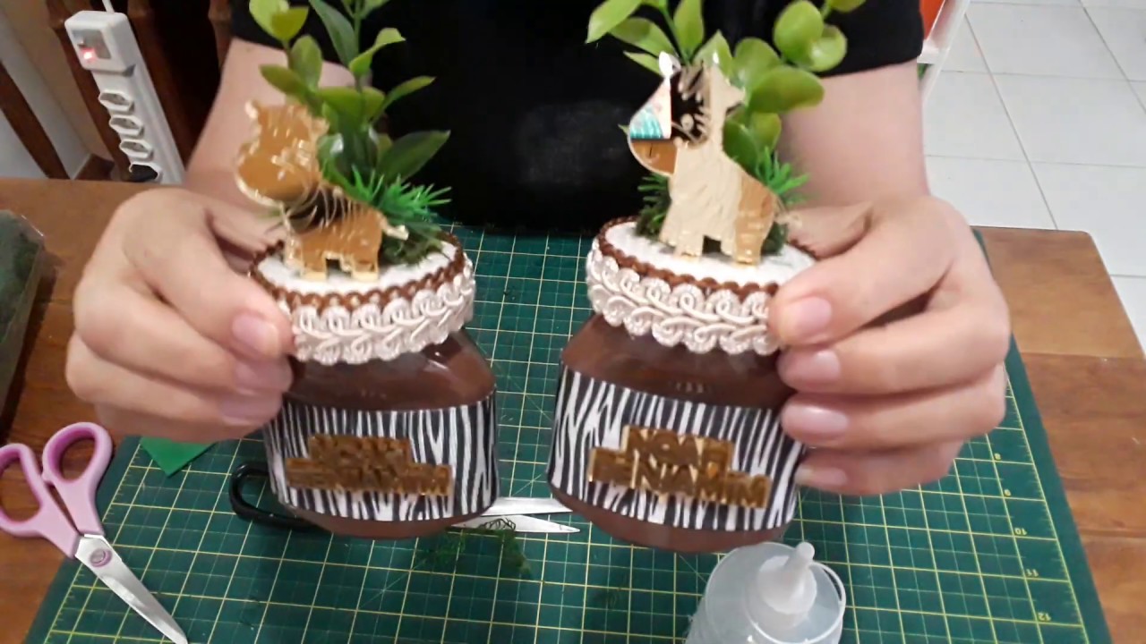 #preparativosdefestasafari Diy Nutella #festasafari #noahfaz1