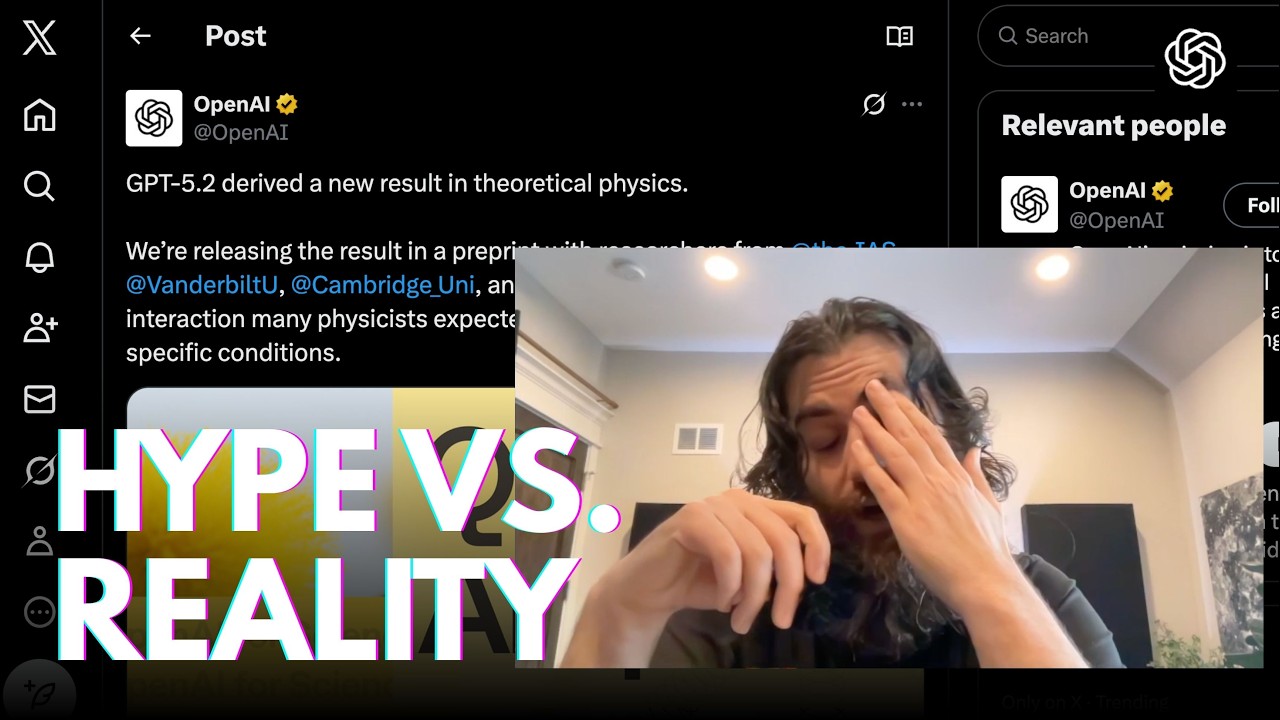 OpenAI’s misleading “new result in theoretical physics”