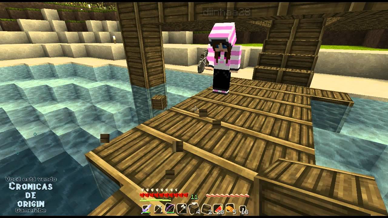 Minecraft: Crônicas de Origin II #27 - O Porto de Origin!