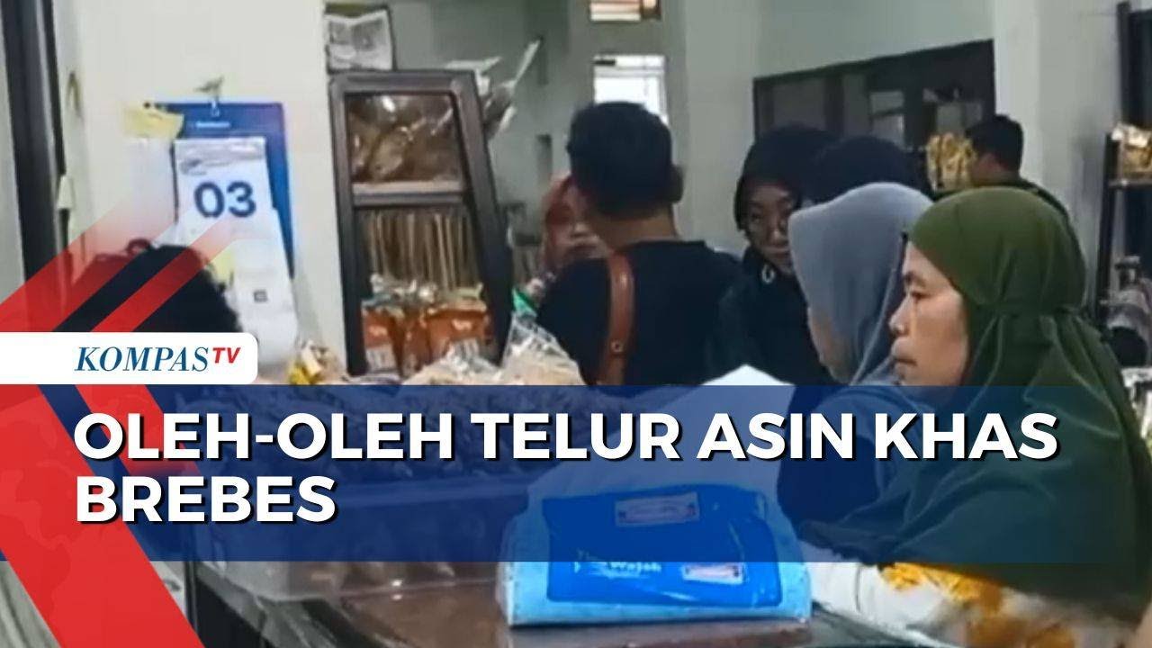 Telur Asin Brebes Jadi Oleh-Oleh Favorit Pemudik