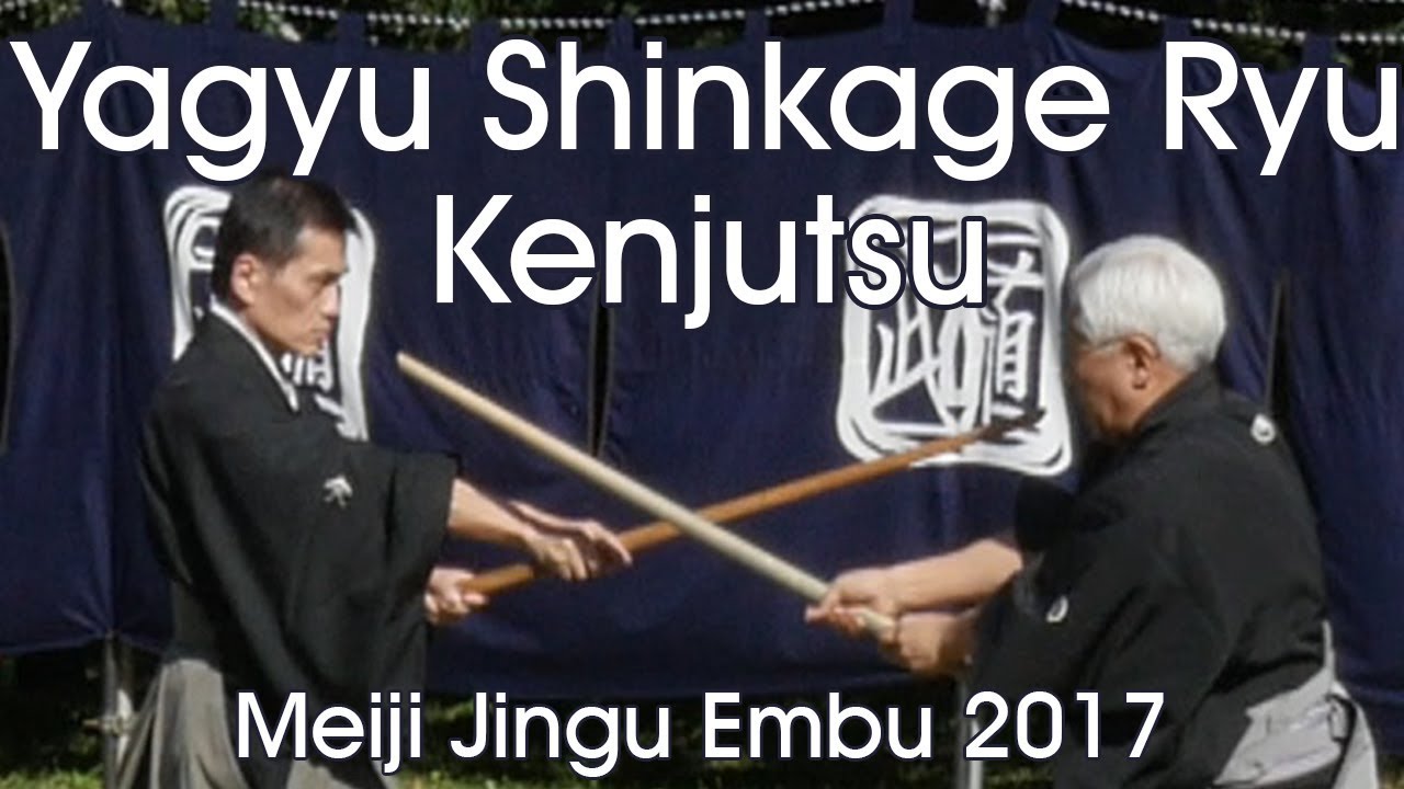 Yagyu Shinkage Ryu Heiho Kenjutsu - Owari Branch - Yagyu Koichi Soke - Meiji Jingu Reisai 2017
