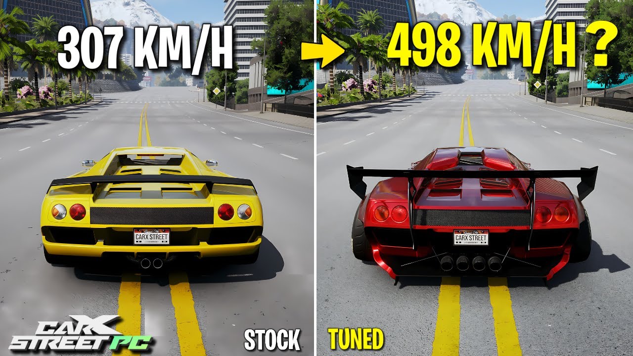 CarX Street PC | Lamborghini Diablo (LMD) Fastest Tune