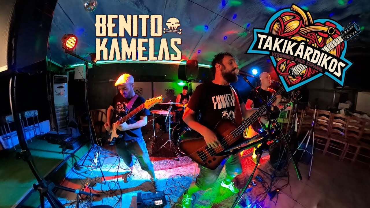 Aquellas Cosas Que Solíamos Hacer (Benito Kamelas) - Cover en Directo | Takikardikos