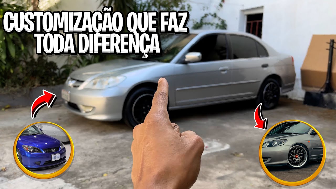ESSES ACESSÓRIOS VOU COLOCAR NO MEU HONDA CIVIC G7 2004