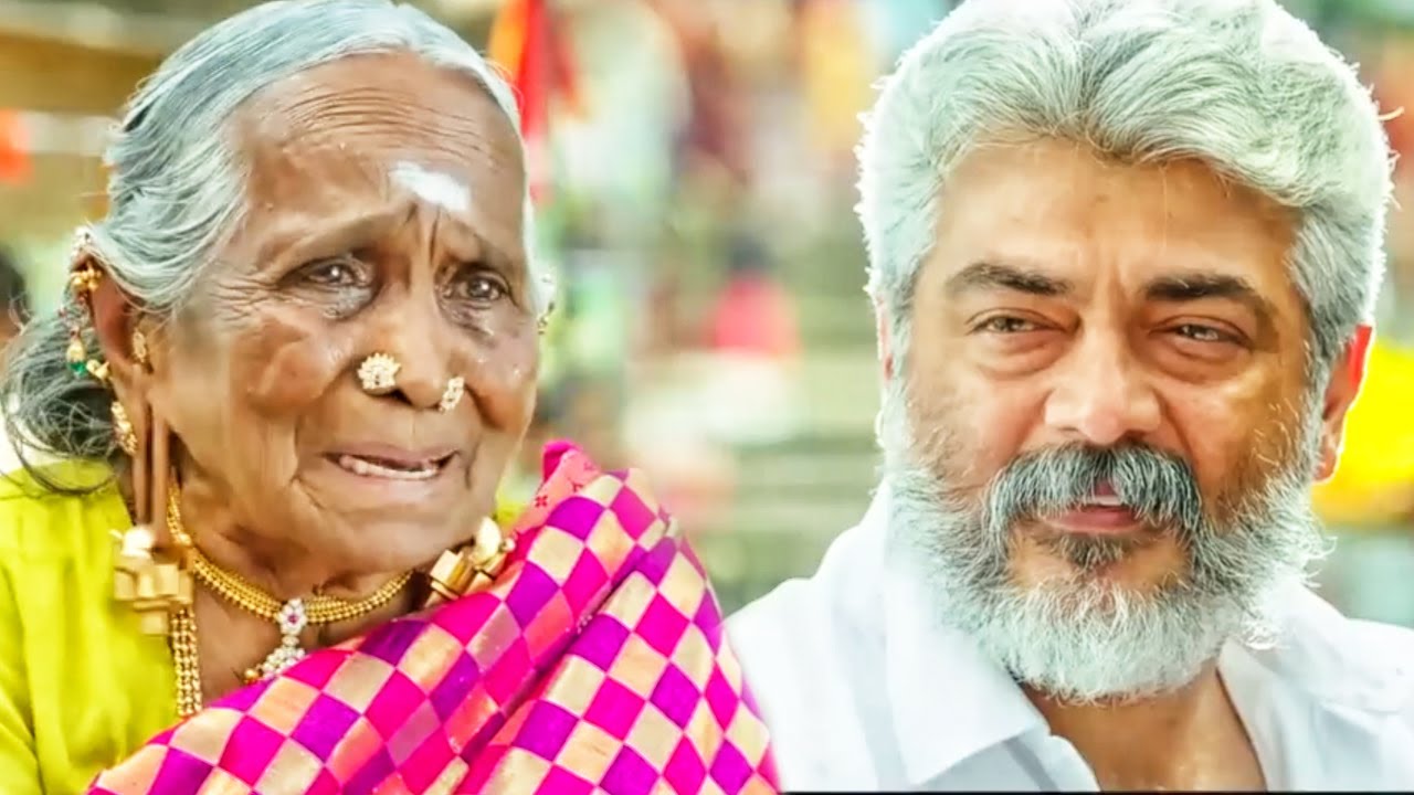 चेहरे पे तो खुशी बता रहा है पर दिल के दर्द का क्या | Viswasam Movie Best Scene