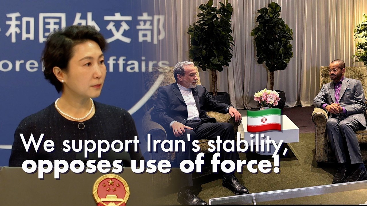 China backs Iran amid US threats, calling for restraint as US-Iran nuclear talks underway in Geneva