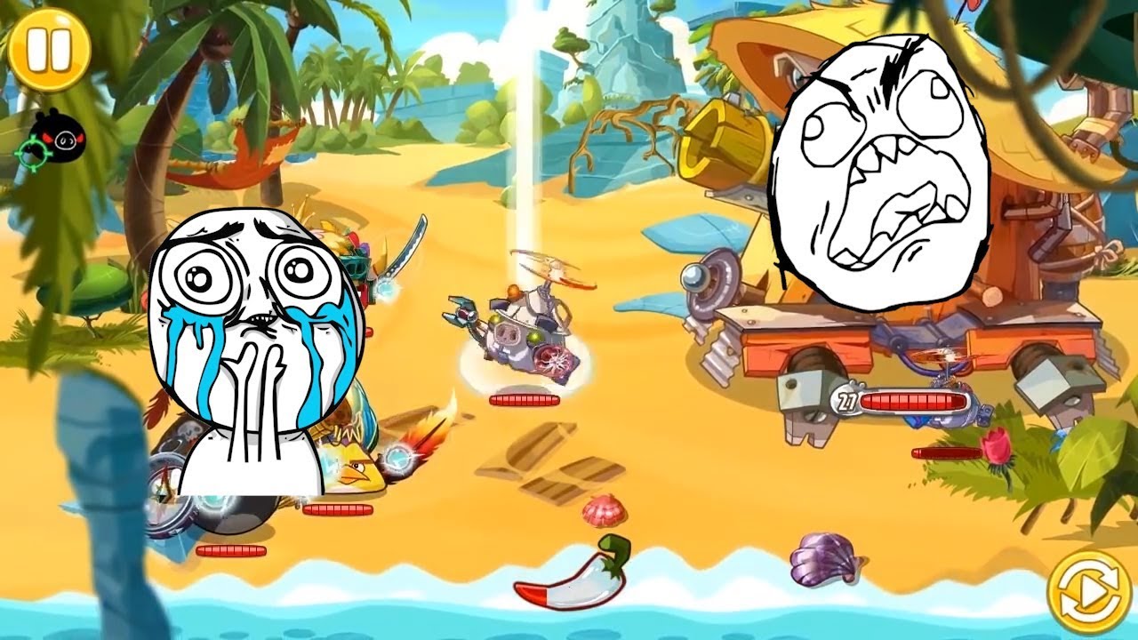 Angry Birds EPIC Humor and laughter Part 2