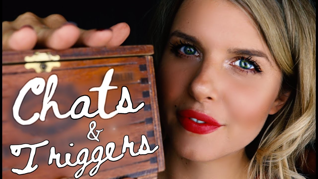 *MY REAL VOICE* ASMR Chatty Video & Your Favorite Triggers/Trigger Requests from my Previous Videos
