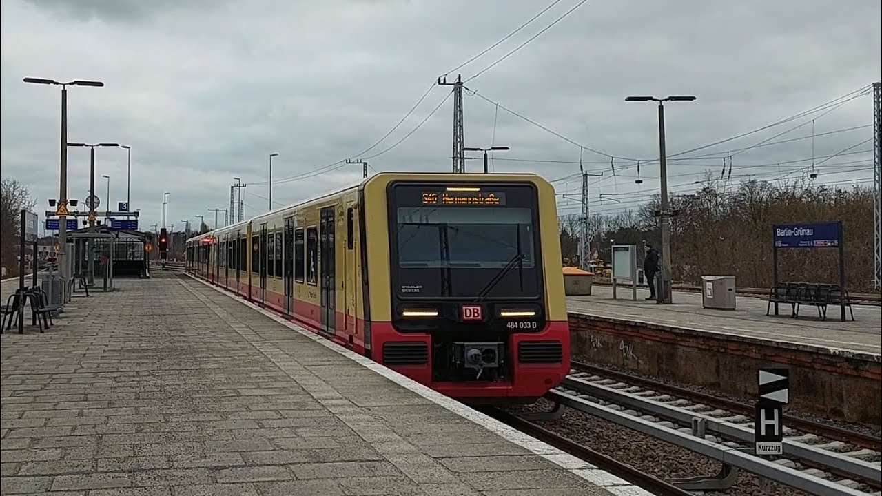 S-Bahn Berlin | Mitfahrt auf der Kompl. S46E Von Grünau bis Hermannstraße in der BR484 003