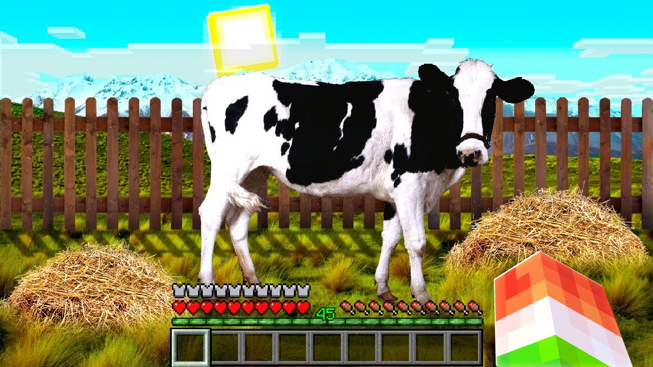 SUPER REALISTIC MINECRAFT MOBS! (ULTRA REALISTIC MINECRAFT 4)