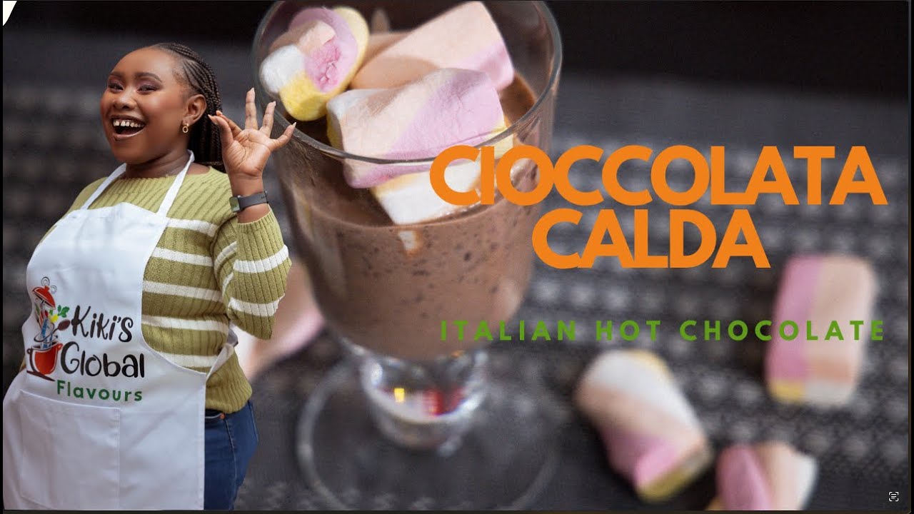Italian Hot Chocolate | Cioccolata Calda Recipe 🇮🇹 #ItalianDessert #HotChocolate #Italy