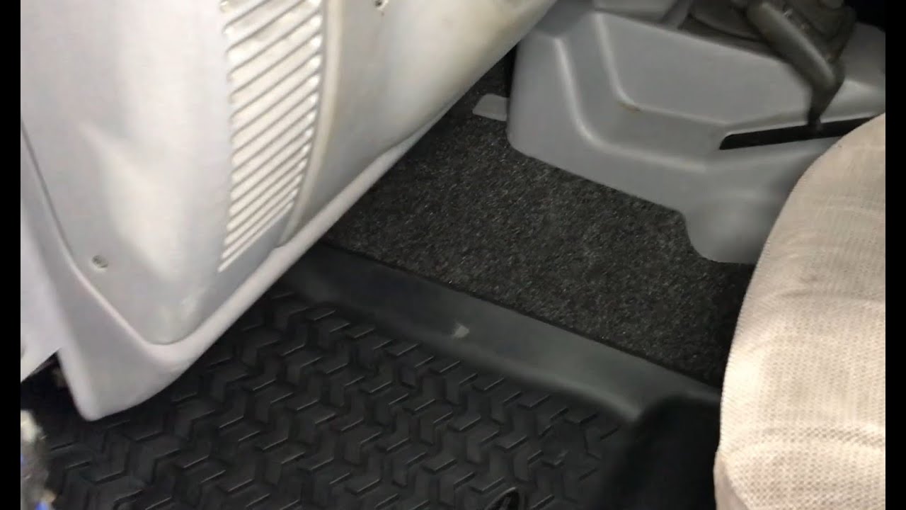 BedRug installed in Jeep Tj