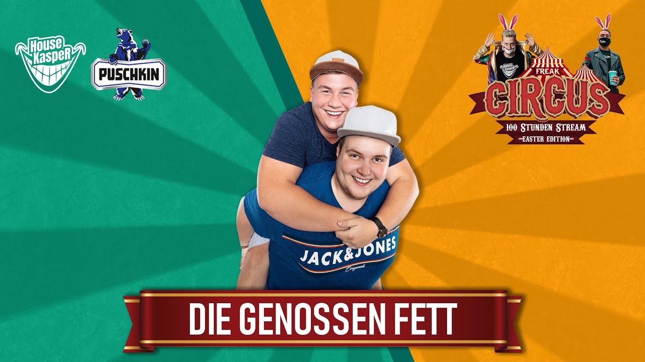 DIE GENOSSEN FETT LIVE | FREAK CIRCUS — 100H EASTER EDITION | by HouseKaspeR & Justin Pollnik