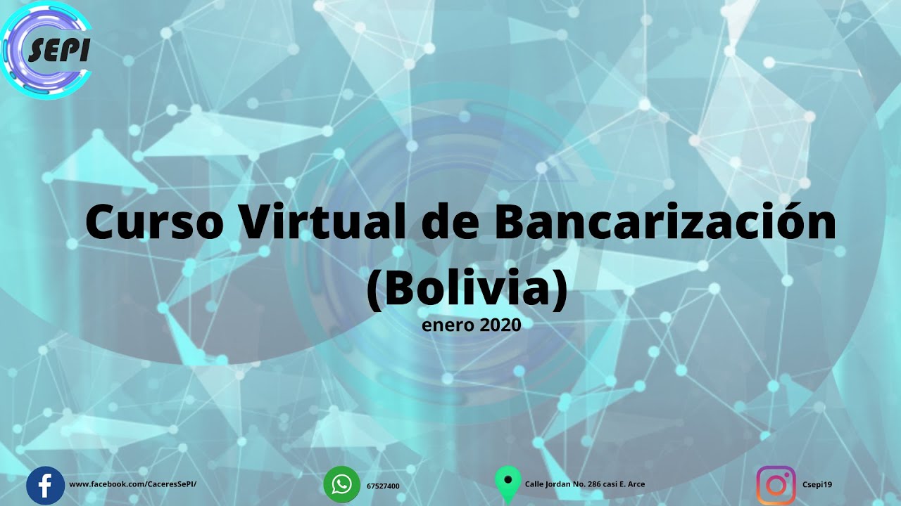 Curso Virtual de Bancarización 2020