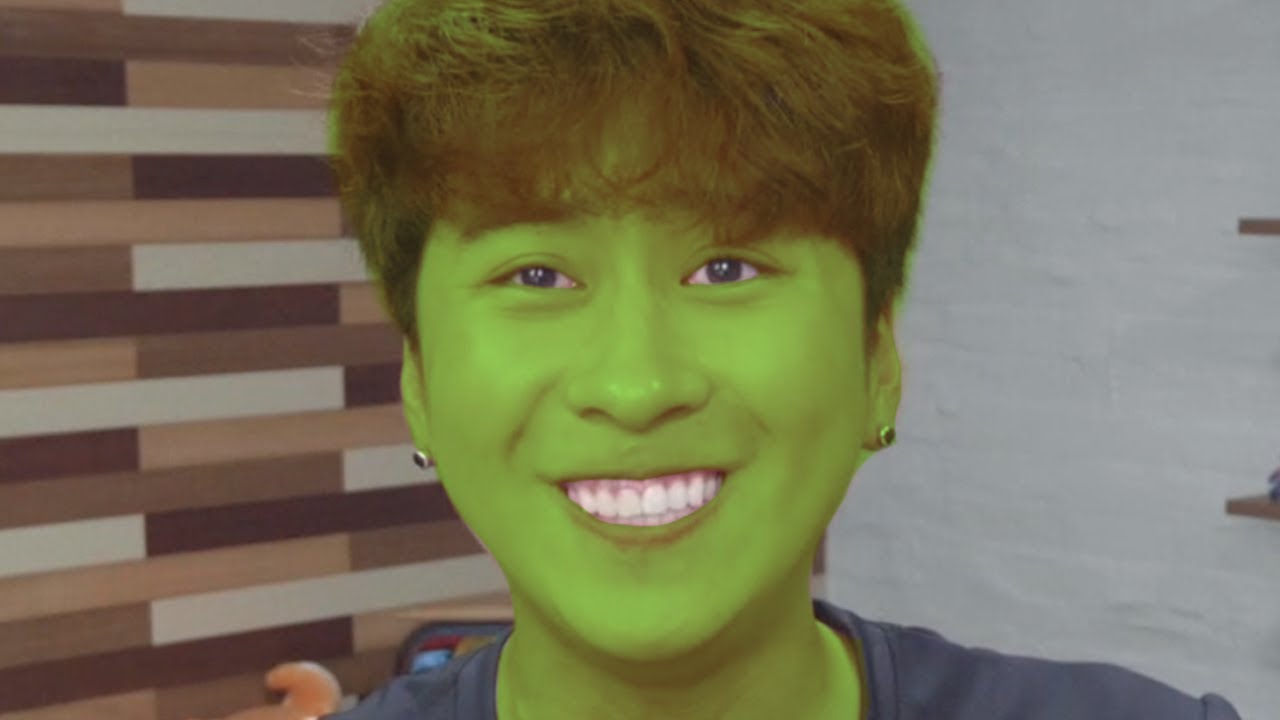 오토튠 녹차과자 먹방