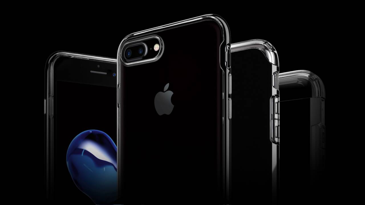 Spigen iPhone 7 & 7 Plus Jet Black Case Collection