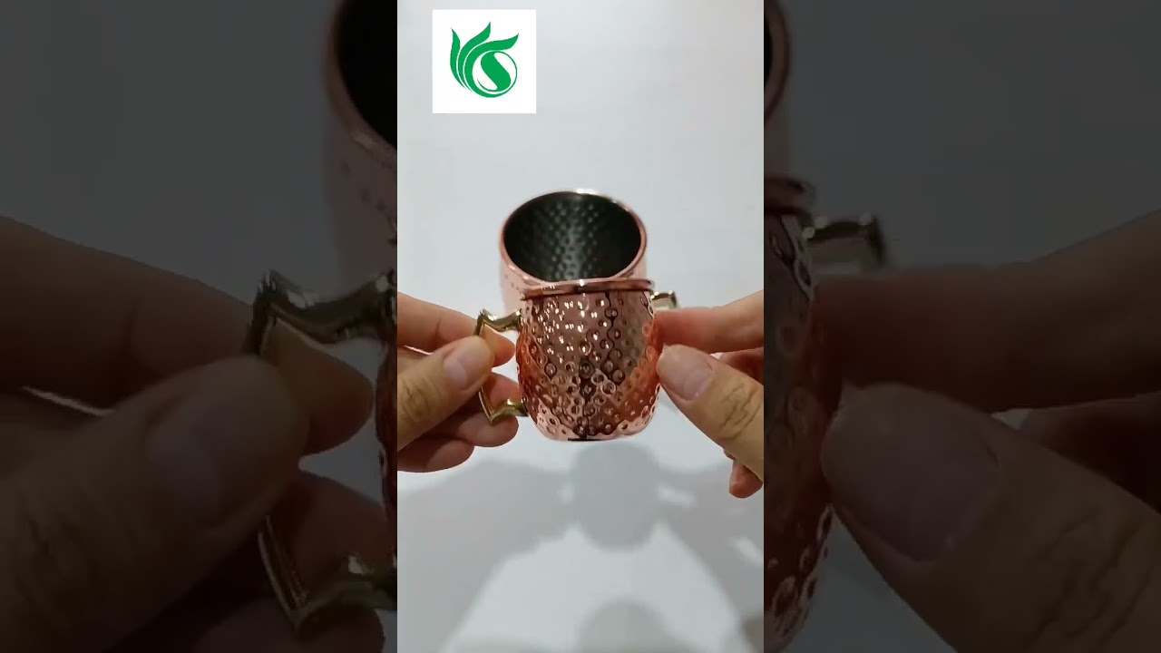 Stainless Steel Copper Plating Beer Cup