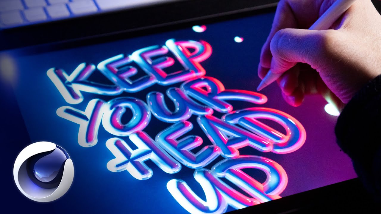 Cinema 4D on iPad Pro (Second screen)