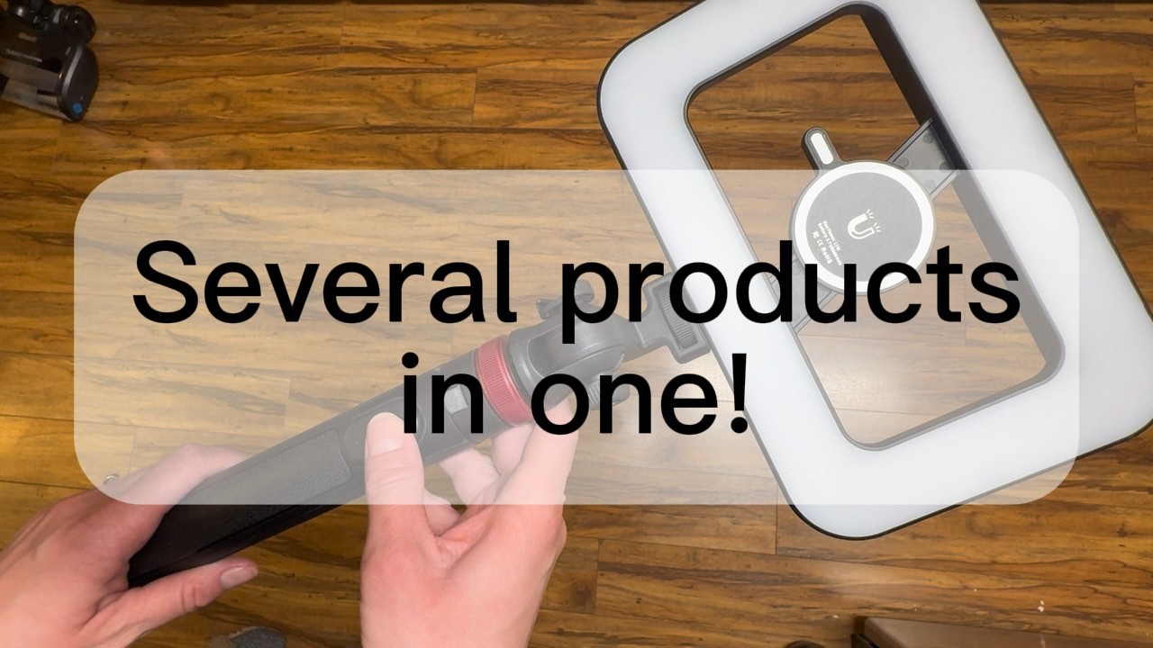 Review - iPhone Tripod with Ring Light and Bluetooth Remote