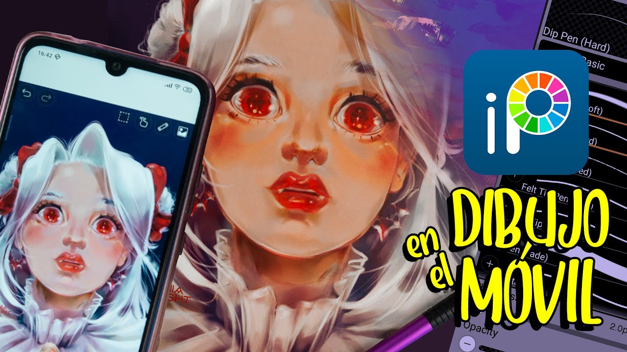 Cómo Dibujar en el CELULAR (Móvil) | IbisPaint X Tutorial