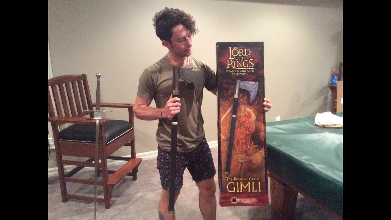 Bearded axe of Gimli Unboxing- United Cutlery