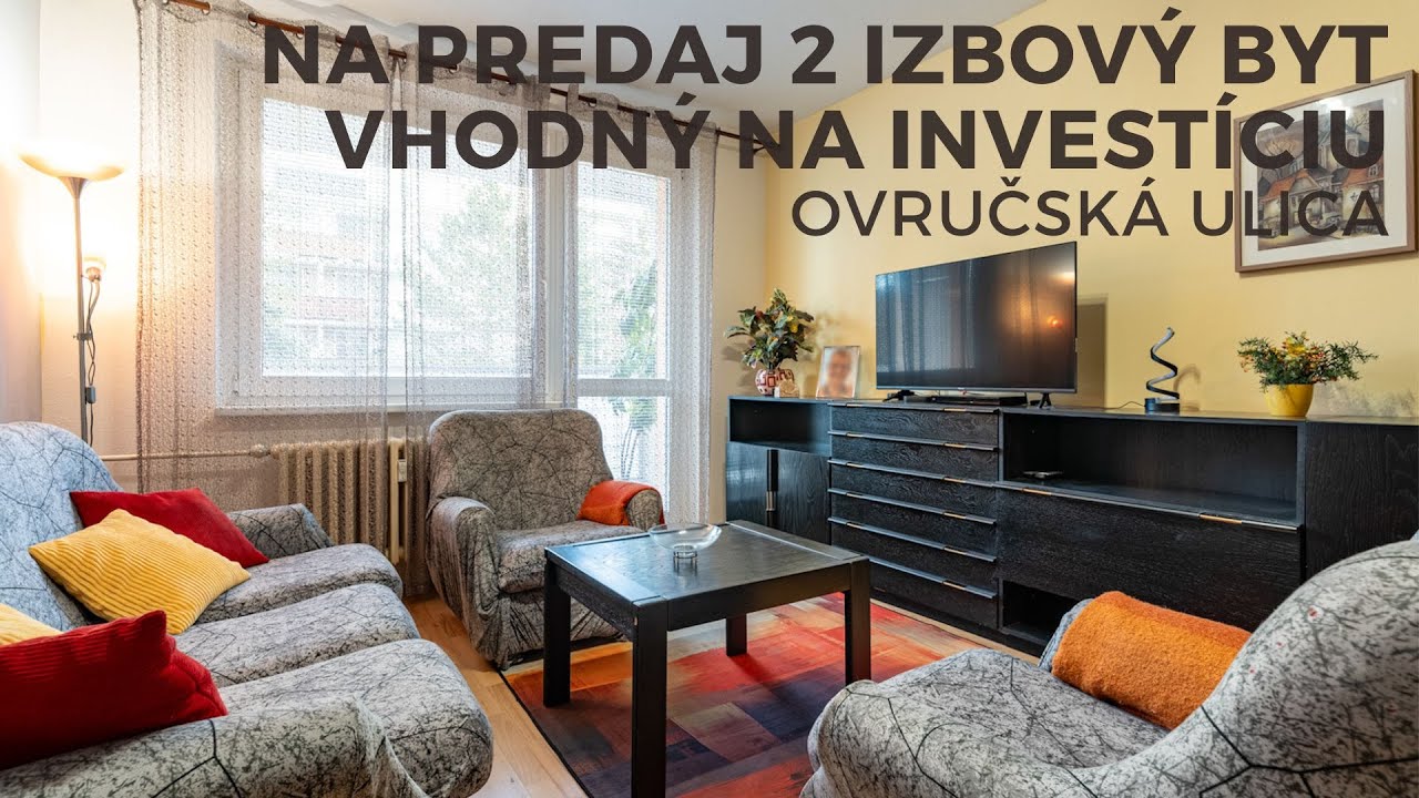 NA PREDAJ 2 IZBOVÝ BYT VHODNÝ NA INVESTÍCIU | 57m2 + LOGGIA | OVRUČSKÁ ULICA