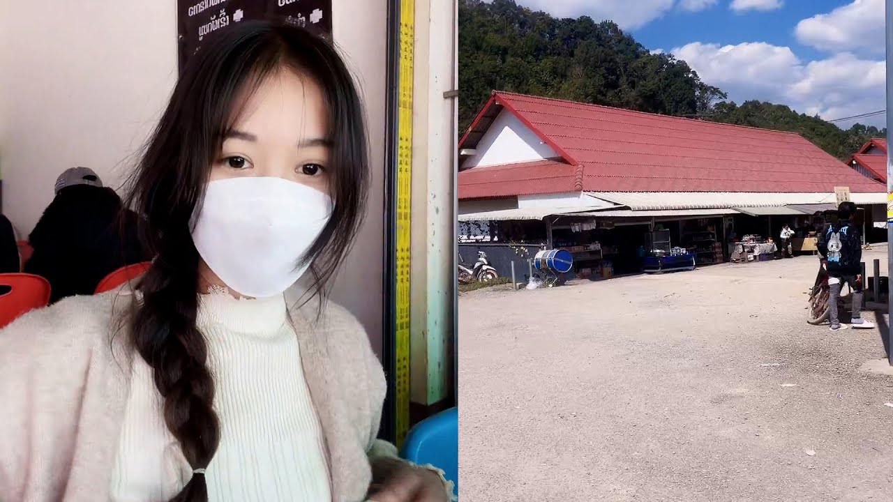小陈的老挝媳妇儿  小美出发镇上 准备去中国的材料 希望能顺利拿到护照