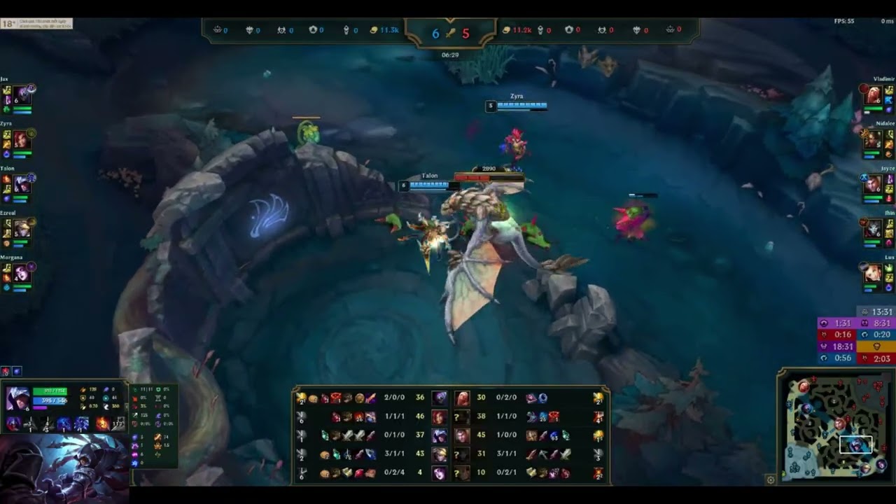 Talon Mid vs Jayce - VN Emerald patch 25.11