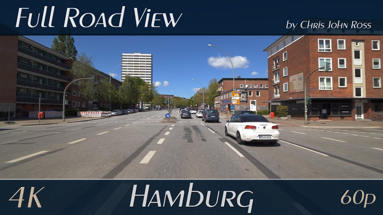 Hamburg, Germany: Eimsbüttel, Stellingen - Fruchtallee, Eimsbütteler Marktplatz, Kieler Straße - 4K