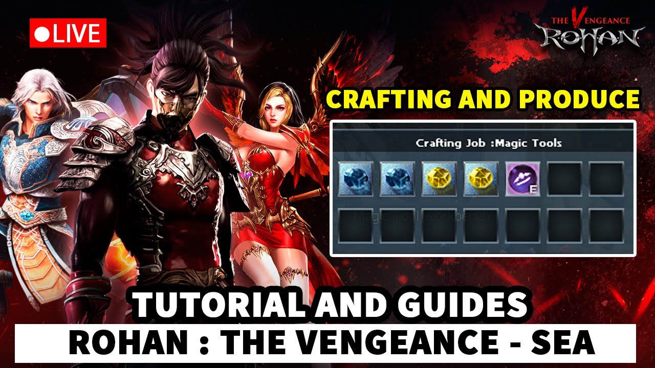 🔴LIVE !!! ARS WRS V AND GEM COLLECTION CRAFTING  -  R.O.H.A.N : THE VENGEANCE SEA