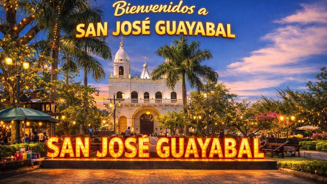 SAN JOSE Guayabal y su linda iglesia en el parque central..!!