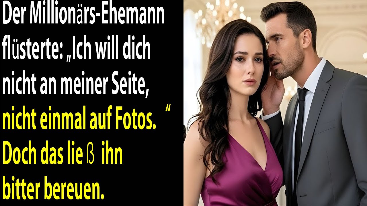 „Ich will dich nicht auf Fotos“, sagte er kalt – doch ihr Fehlen ließ den Millionär verzweifeln.