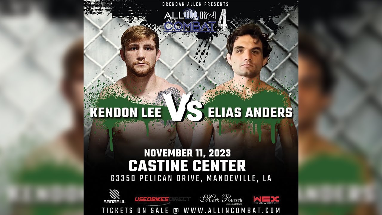 All In Combat 4 - Elias Anders vs. Kendon Kayser