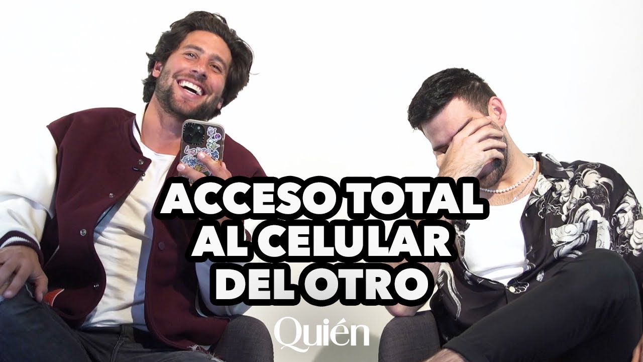 Andrés Baida y Diego Klein: acceso total al celular del otro